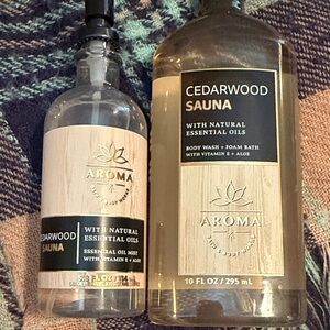 Bath & Body Works Cedarwood Sauna Body Wash - Brown